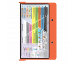 WhiteCoat Clipboard® - Orange Food Industry Edition